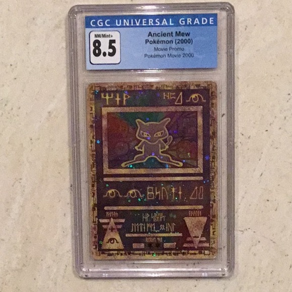 Ancient Mew Pokemon 2000 Holo Movie Promo CGC 8.5 Card Graded - Picture 2 of 10